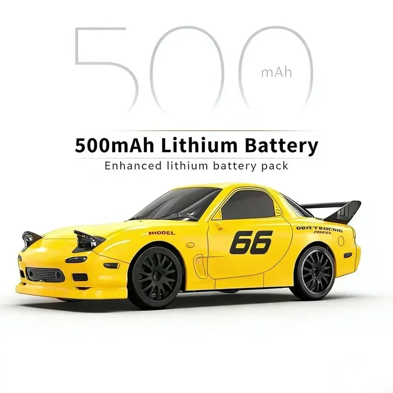 4WD Electric RC Drift Model Vehicle High Speed Remote Control Off Road Car For Hobbyist Indoor Track Collection