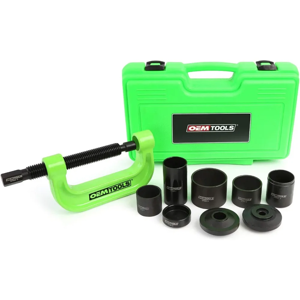 

OEMTOOLS 37089 Набор для сверхмощного шарового шарнира для грузовиков на 4WD, инструмент для удаления U-образного шарнира, стальной C-образный зажим