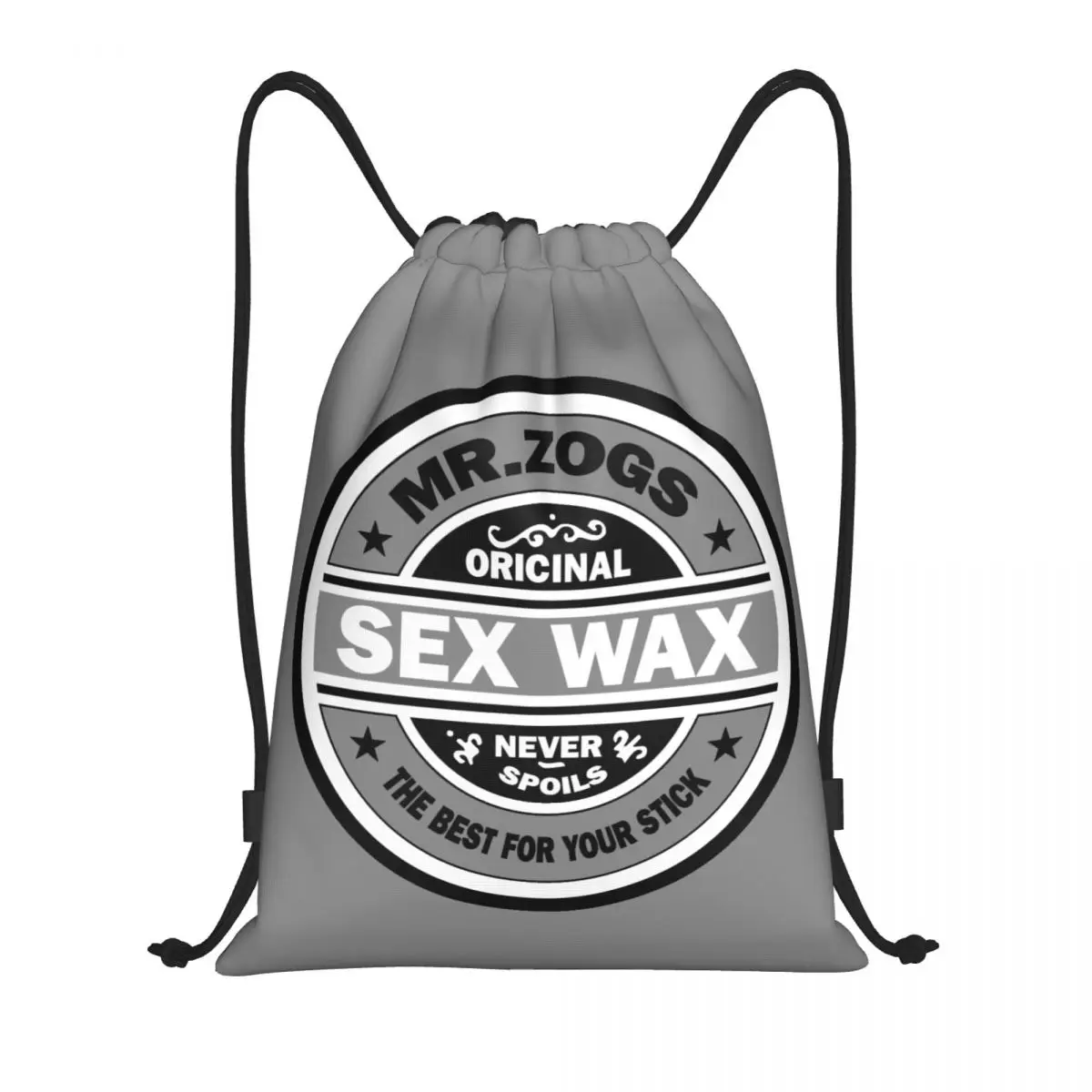 مخصص السيد Zogs الجنس الشمع الرباط أكياس للتسوق اليوغا حقائب الظهر الرجال النساء تصفح تصفح هدية الرياضة الصالة الرياضية Sackpack