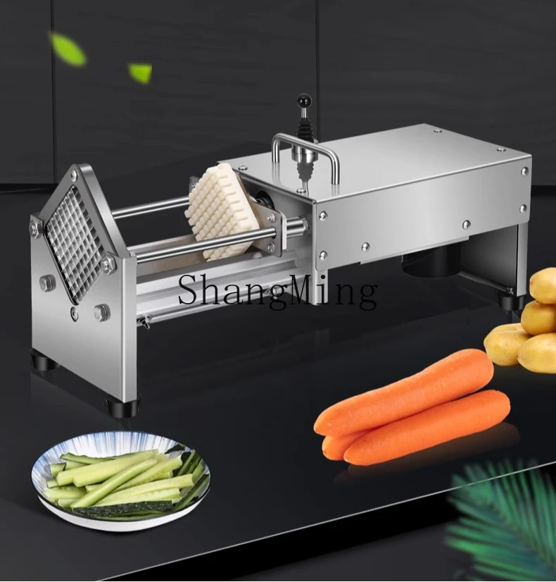 ZYY Tagliatrice di patatine fritte Artefatto per tagliare verdure multifunzionale elettrico commerciale