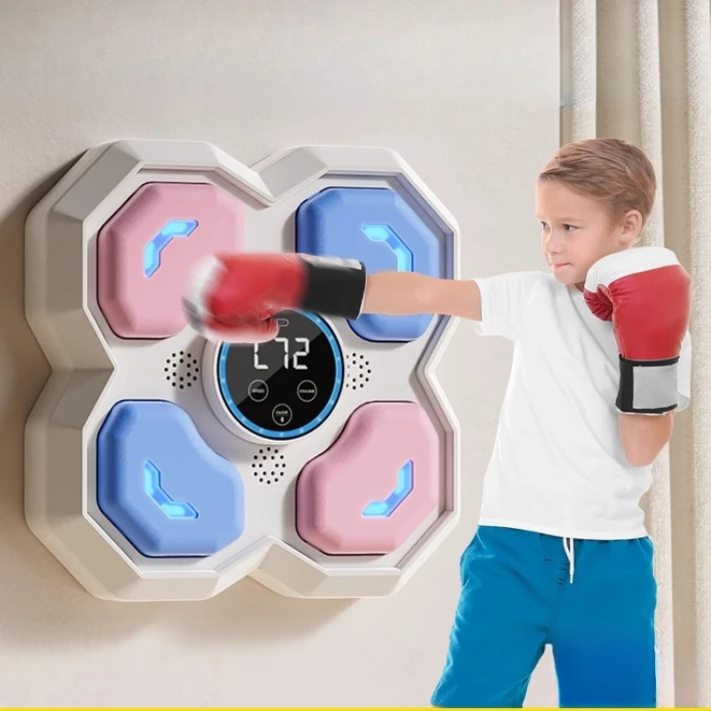Intelligent Music Boxing Machine Electronic Response Wall Target Indoor Training Equipment