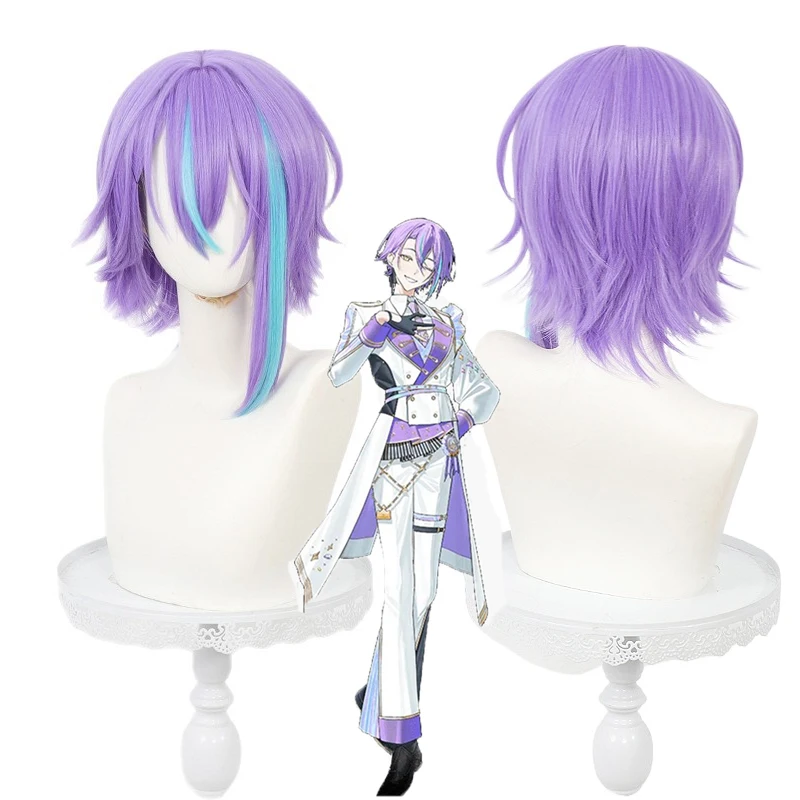 In Stock Pjsk Kamishiro Rui Cosplay Wig Anime Project Sekai 5th Anniversary Wigs Synthetic Hair Heat Resistant Fiber +wig Cap