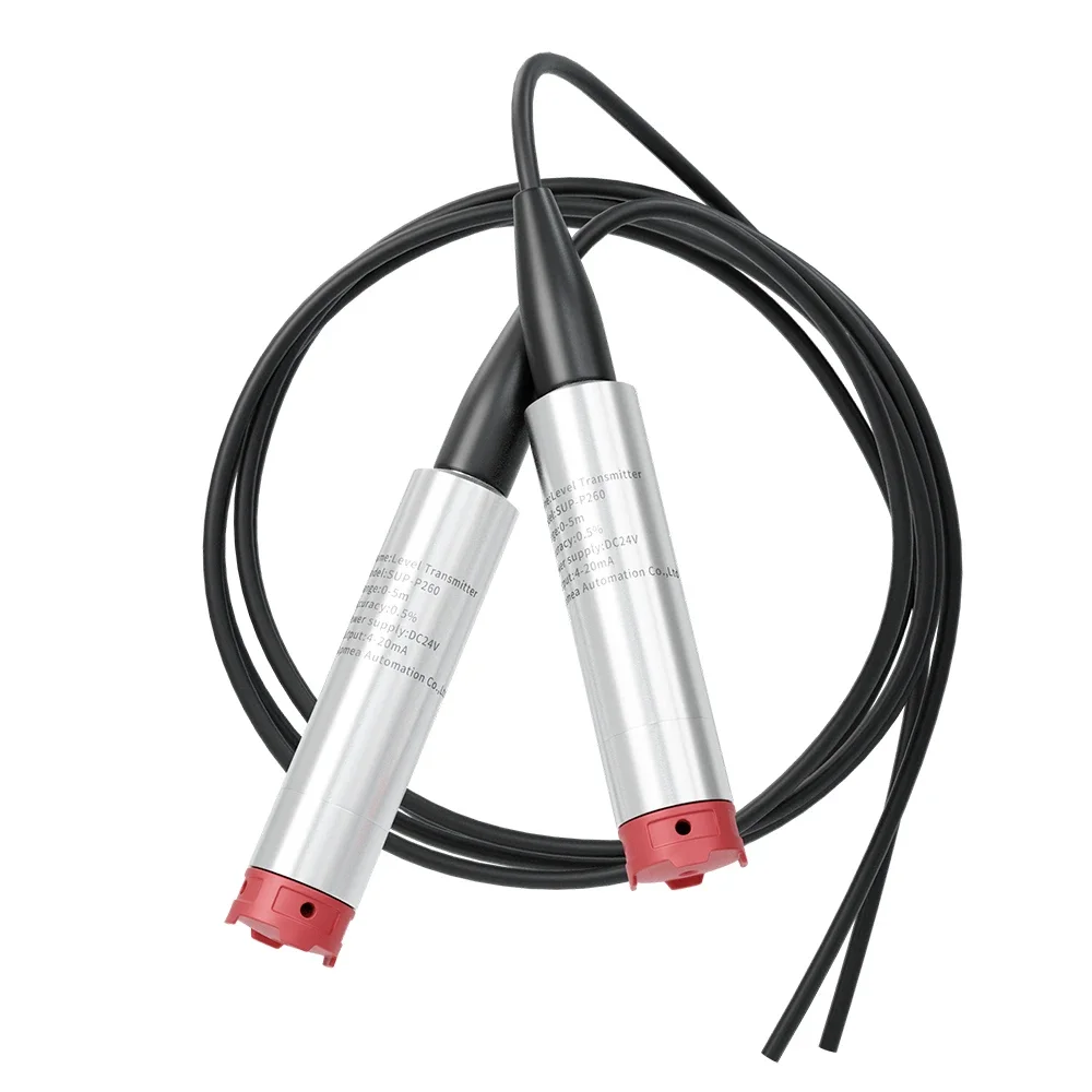 Digital Water Level Gauge Sewage Water  Level Sensor Rs485 Stainless Steel Submersible Water Level Sensor