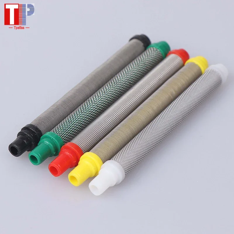 5pcs-10PCS 30-200 Mesh Airless Paint Parts Filter Paint Spraygun Filter Reduces Nozzle Clogging Spraying Machine Accessories