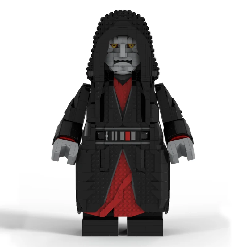 2802pcs MOC Science Fiction Movie (STAR BATTLE) Emperor Palpatine Megafigure - The Rise of Skywalker Version  Christmas Gifts