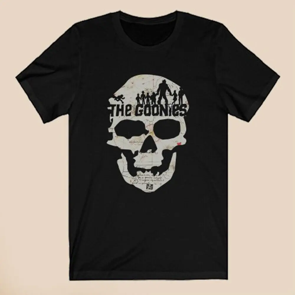 The Goonies Skull Island Men's Black T Shirt Size S 5XL