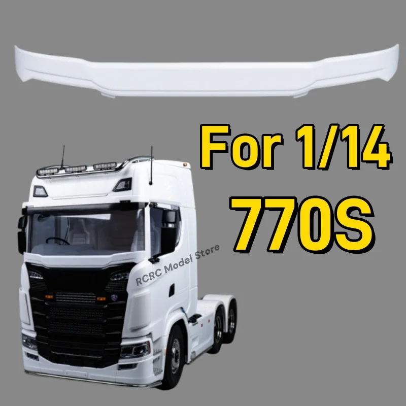 770S 1/14 RC Model Tractor Truck Windshield Guard ABS Decorative For Tamiya 1/14 RC Tractor Truck 770S Series Parts Accessories