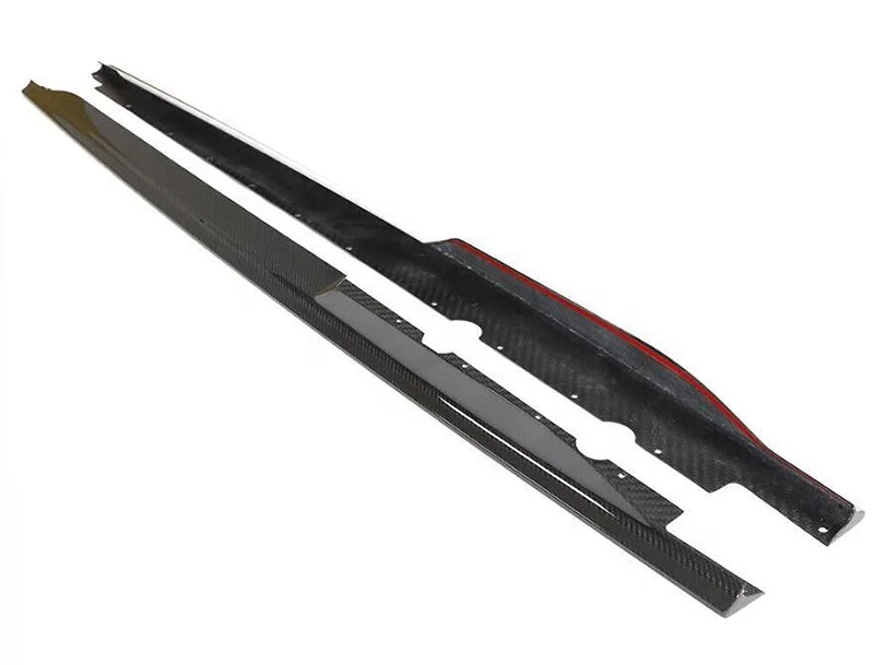 Carbon Fiber Side Skirts Extension For Audi R8 Gen.2 facelift 2021-23