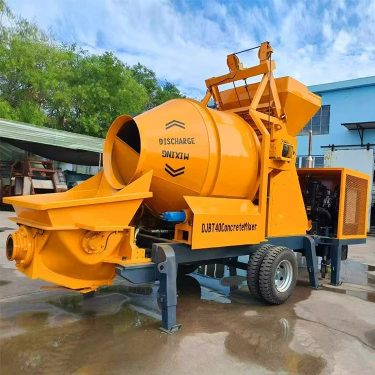 Customized Mobile Diesel C3 Concrete Mixer Pump Truck With Transfer Pump 20m3 Capacity Singapore Mixer Pump Truck For Sale