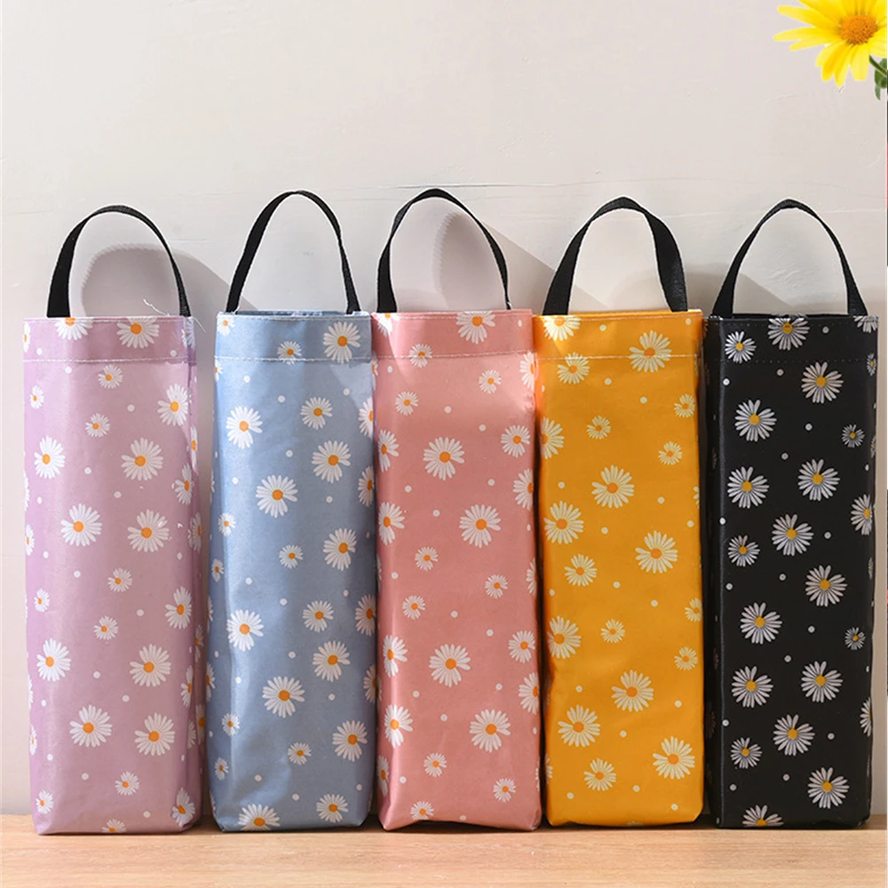 Hanging Storage Bags Beautiful And Elegant Easy To Carry Plastic Bags Petg Waterproof Fabric Mesh Material Wall Mounted Garbage