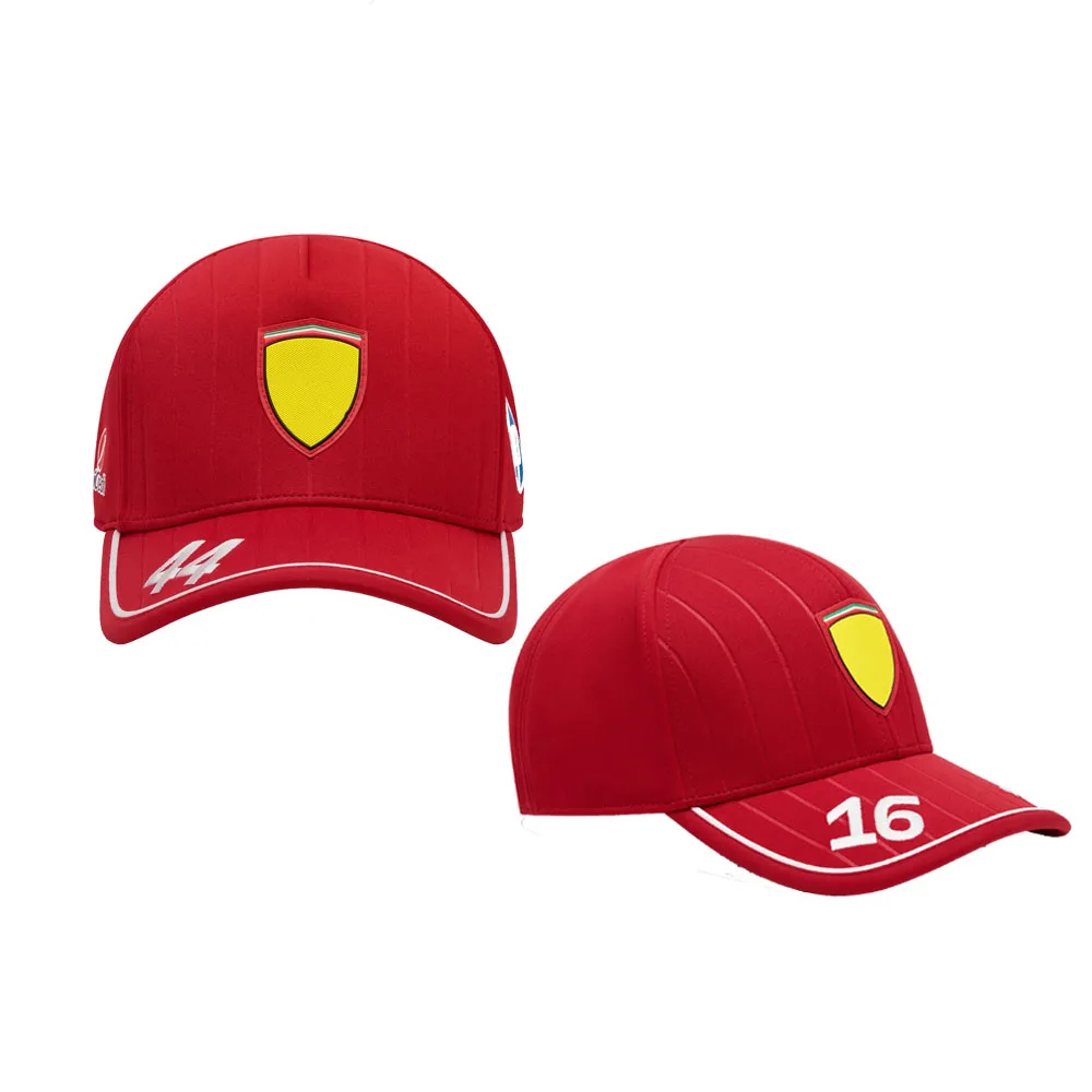 

2025 New F1 Racing Hat Scuderia F1 Hamilton Team Hat Charles Leclerc Fan Baseball Hat Men's Sports Bicycle Sunshade Hat