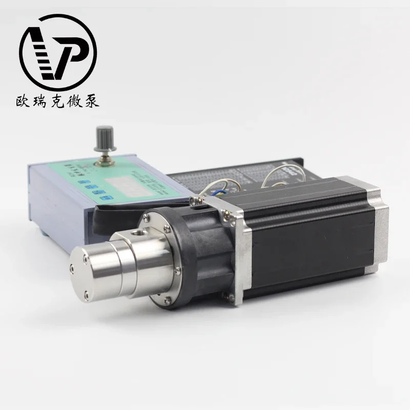 DC 電流電気ステッピングモーター食品グレードのギアポンプ遠充填機ミニギアオイルポンプ小型 Filuid ポンプ