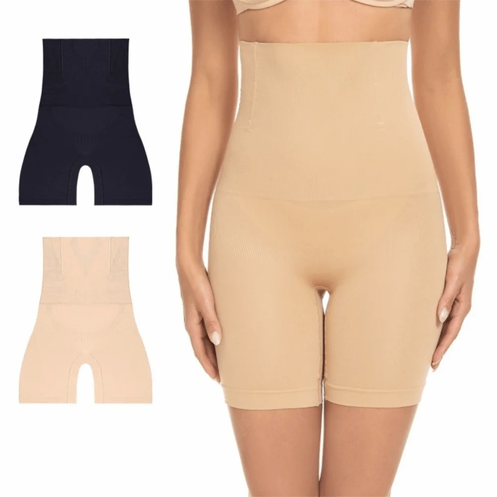 Short gainant taille haute de haute qualité, sans couture, rehausseur de fesses, contrôle du ventre, culotte plate, façonnage du corps
