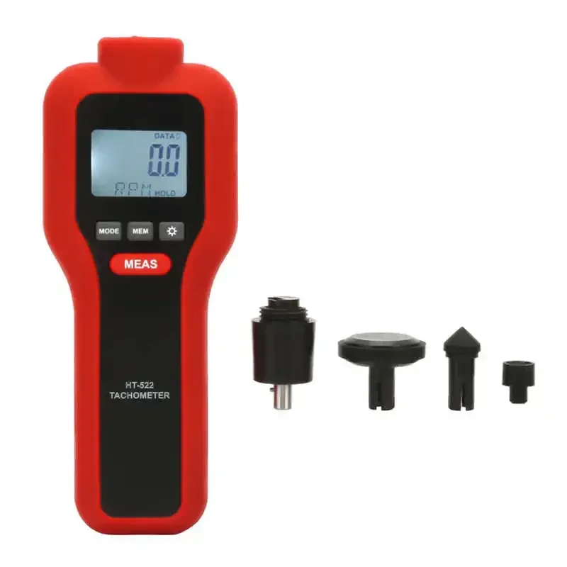 

Handheld Non-contact 2-99999& Contact 2-19999 LCD Digital Tachometer Tach Rotate Speed Meter