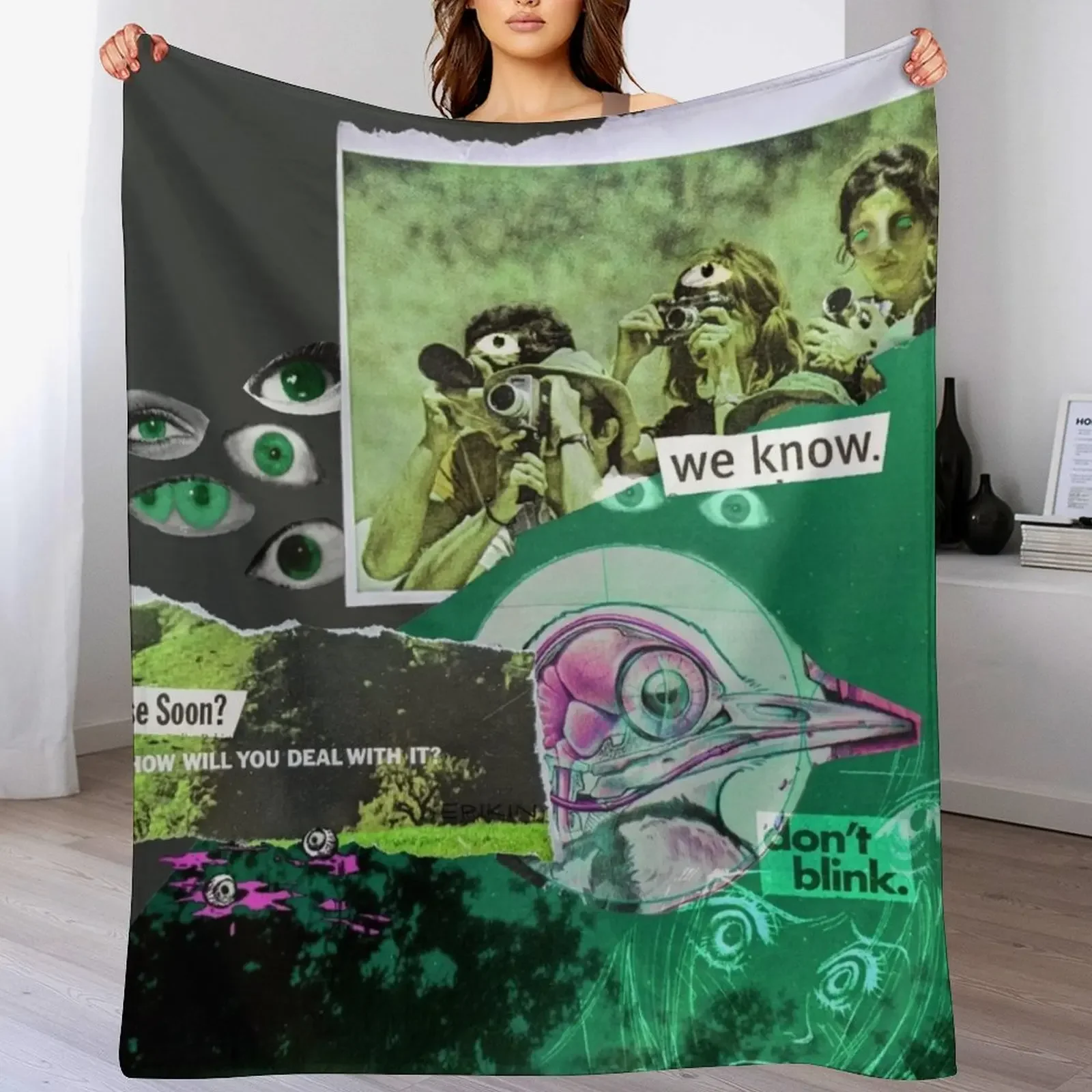 New The Ceaseless Watcher Throw Blanket christmas gifts Bed covers Luxury St Blankets