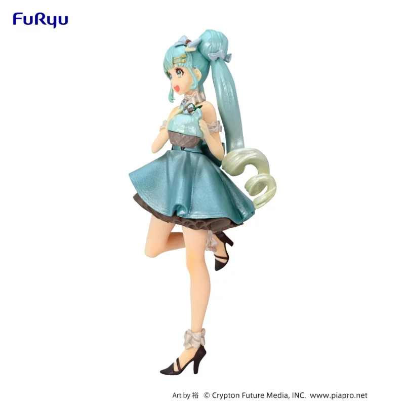 Furyu Originele Sweetsnoepjes Hatsune Miku-Serie Figuur Chocolade Mint Deare Ver. Anime Actie Speelgoed Voor Meisjes Kinderen Verjaardagscadeaus