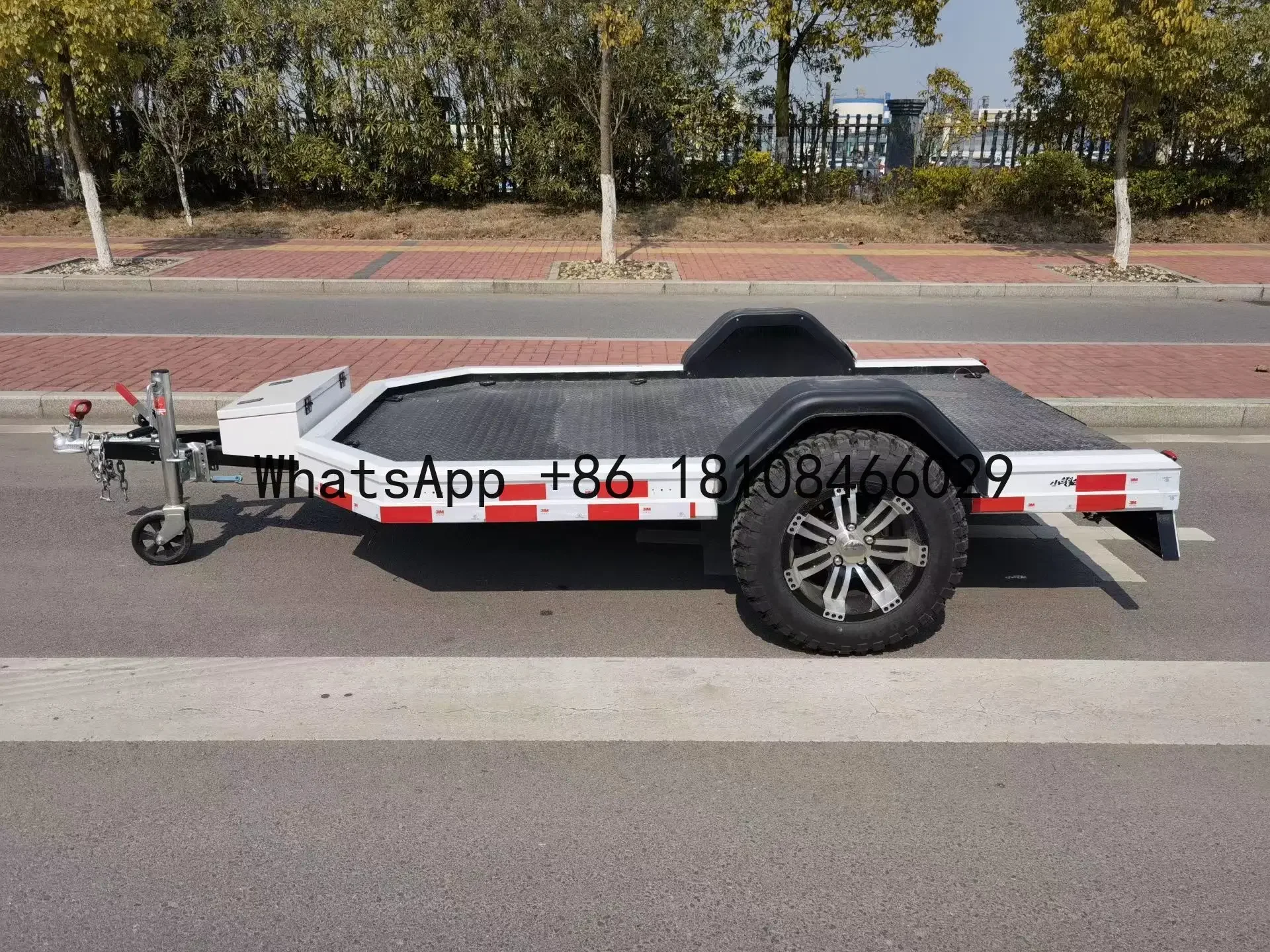 ZEBANG factory customized motorcycle & atv trailers small car carrier trailer UTV ATV trailer