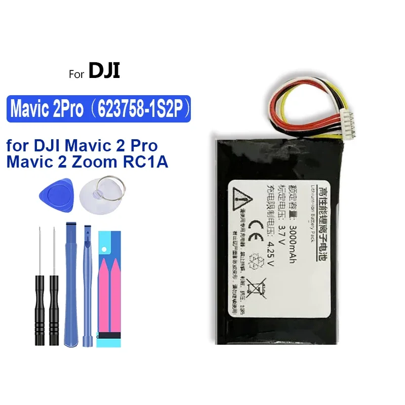 Replacement Battery 2600mAh-3850mAh For DJI Mavic Mini 1 2 Pro Zoom AIR 2 RC1A Remote Controller