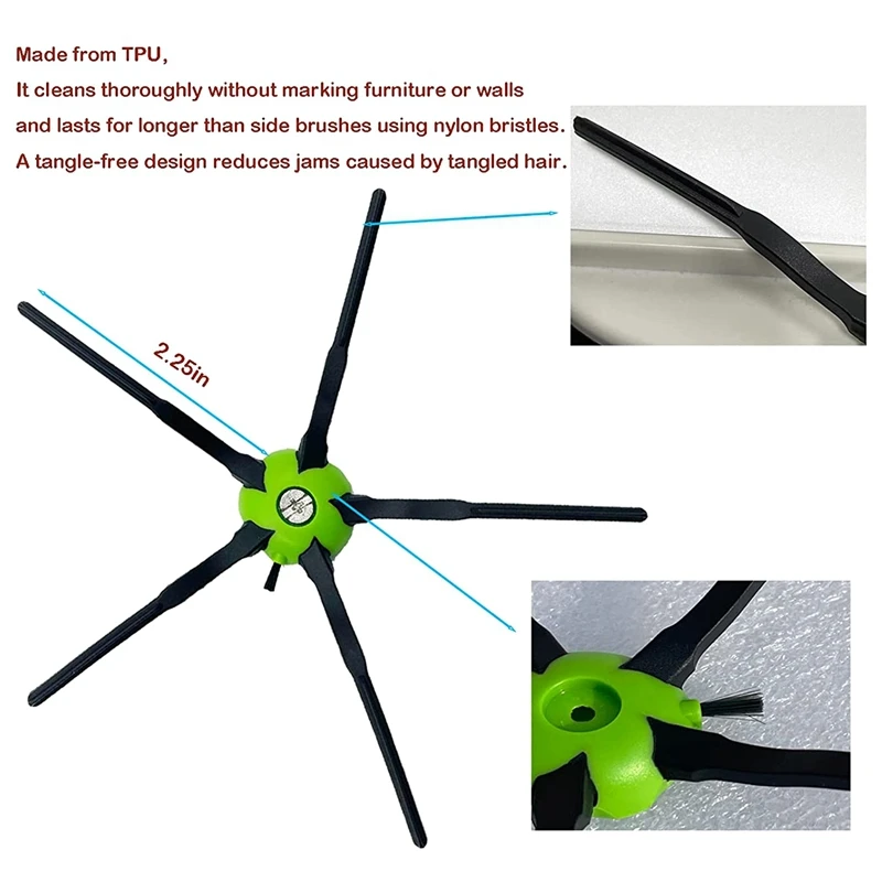 Kit de piezas de repuesto para aspiradora Irobot Roomba I3 I3 + I4 I6 I6 + I7 I7 + I8 I8 +/Plus E5 E6 E7 I E J Series