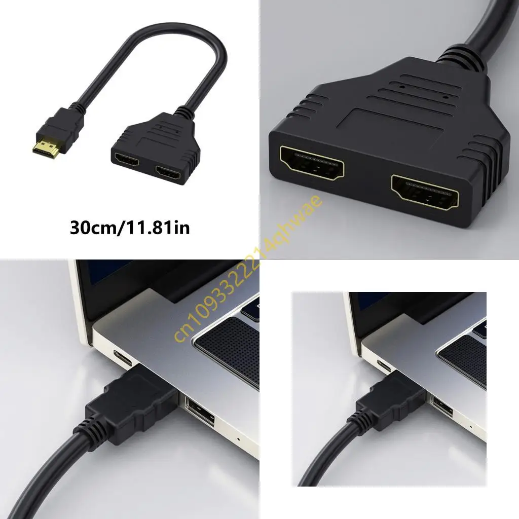 

Двойной мониторы HDTV Splitter 1 на 2 Out 1080p Sowileable для игровых консолей телевизоры