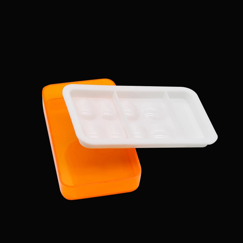 

50pcs Dental Resin Light-Shielding Box Oral Light-Shielding Material Plastic Storage Box Light-Shielding Protective Cover Tool