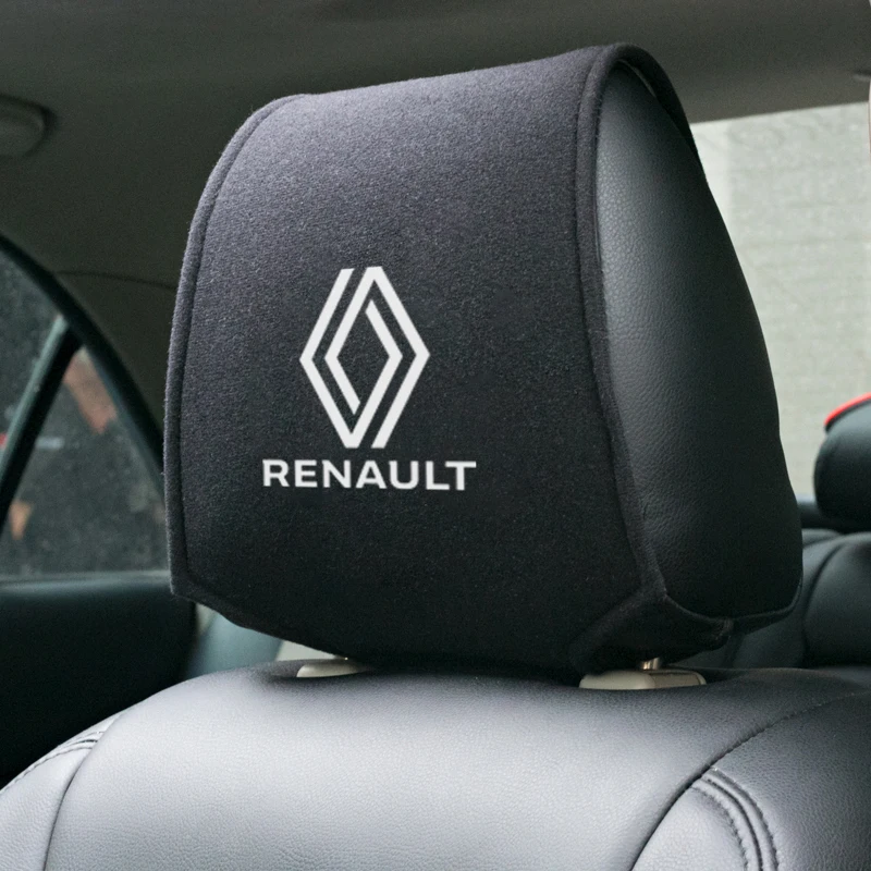 Stylizacja samochodu dla Renault Sport Duster Megane 2 3 Akcesoria Gorący pokrowiec na zagłówek samochodu