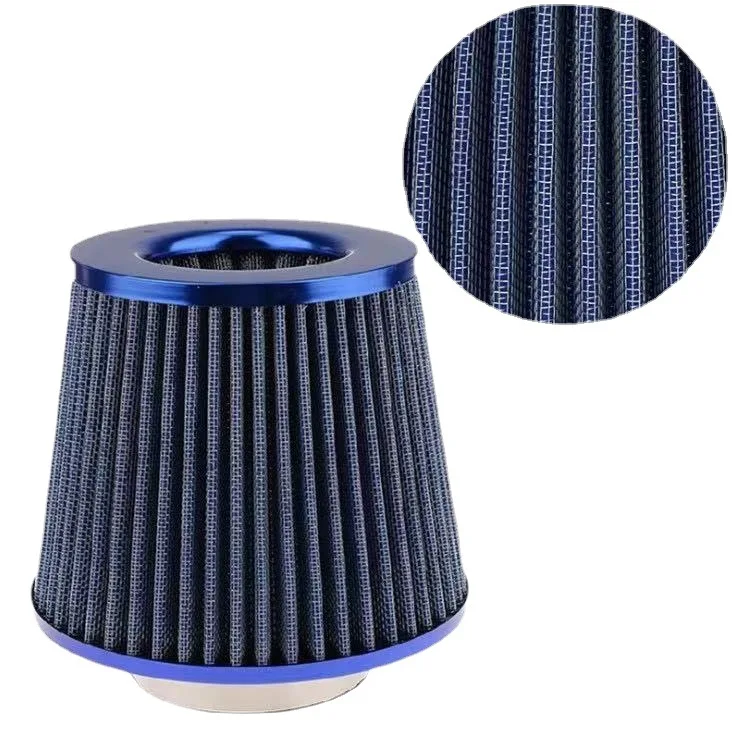 76MM 3 Inch Car Air Filters Vent Filter High Flow Intake Kit Mesh Cone Engine Protector Replacement Auto Accessories Universal