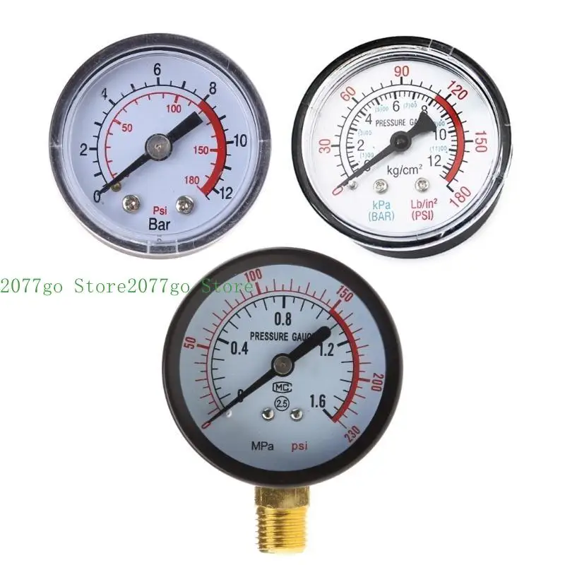 

Y1UD All Purpose Pressure Gauge Iron/Plastic for Case Diaphragm Type Pressure Gauge