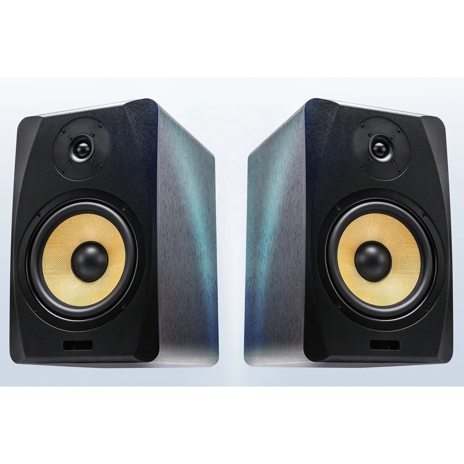 K8 New-Design Active 8 Inch Studio Monitor Pair Speaker With Blue-tooth For Indoor/Home/Office/Party/Cafe Use