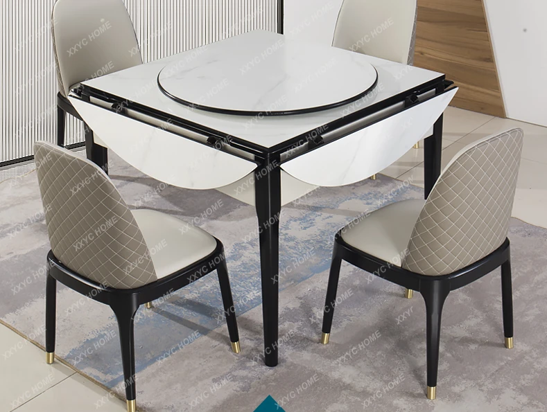 Automatic Dining Table Dual-Use Multi-Functional Mahjong Table Integrated Home Apparatus Linen Simple Modern New