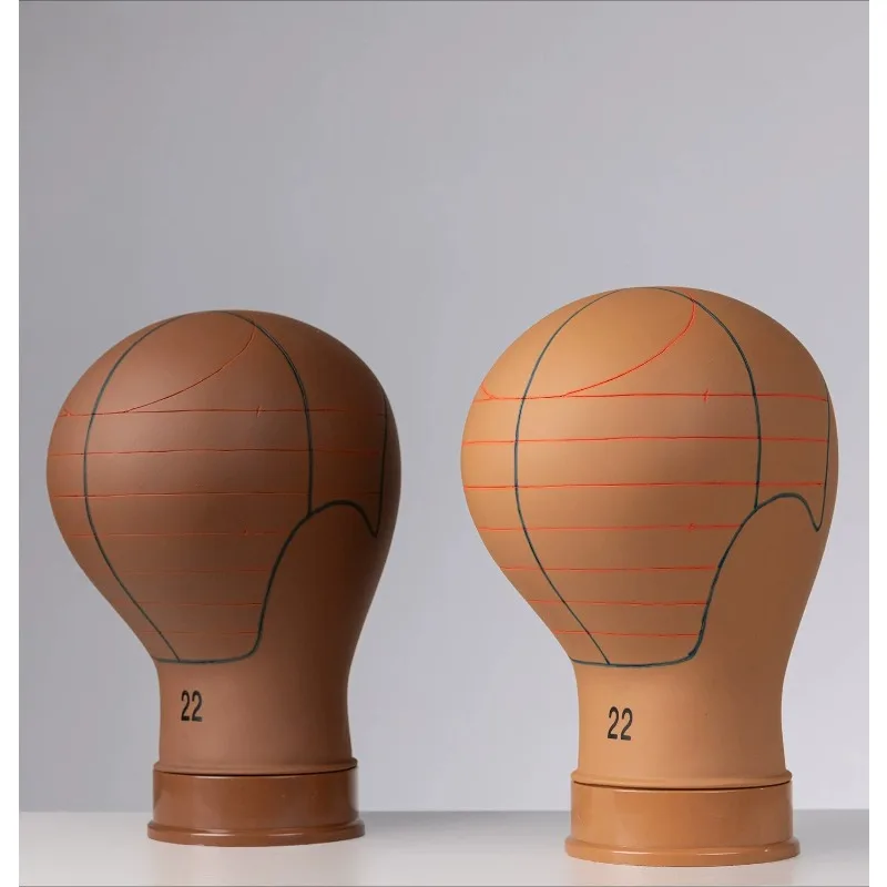 Wig model head practice trimming styling props hairstyle design pluggable needle display stand