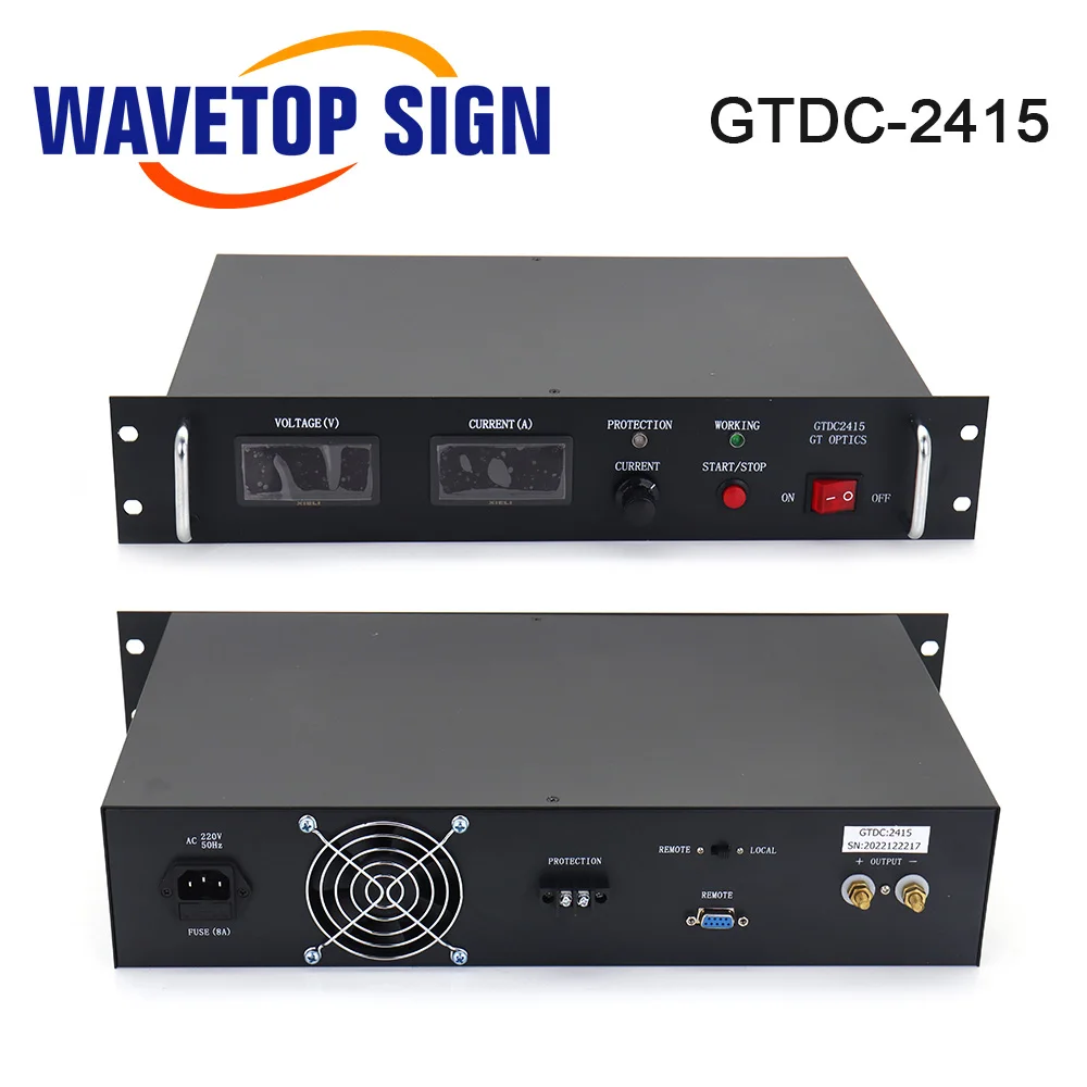 Источник питания для лазера WaveTopSign YAG GTDC-2020S GTDC-2415 50 Вт GTDC-2425 75 Вт для лазерного сварочного аппарата YAG