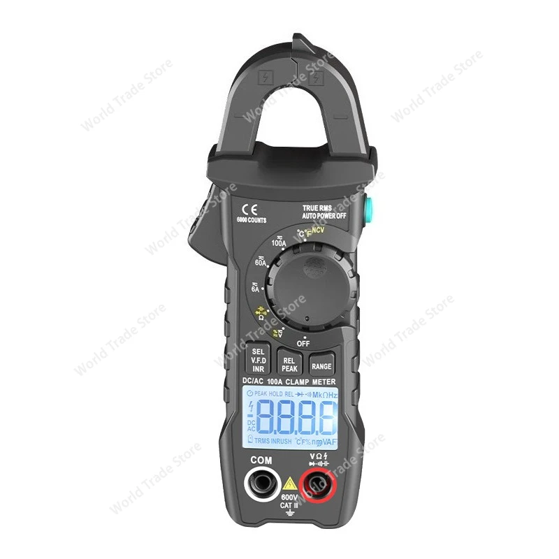 

Амперметр с клещами ZT-QS7, высокоточные клещи переменного/постоянного тока, мини-цифровой мультиметр с клещами