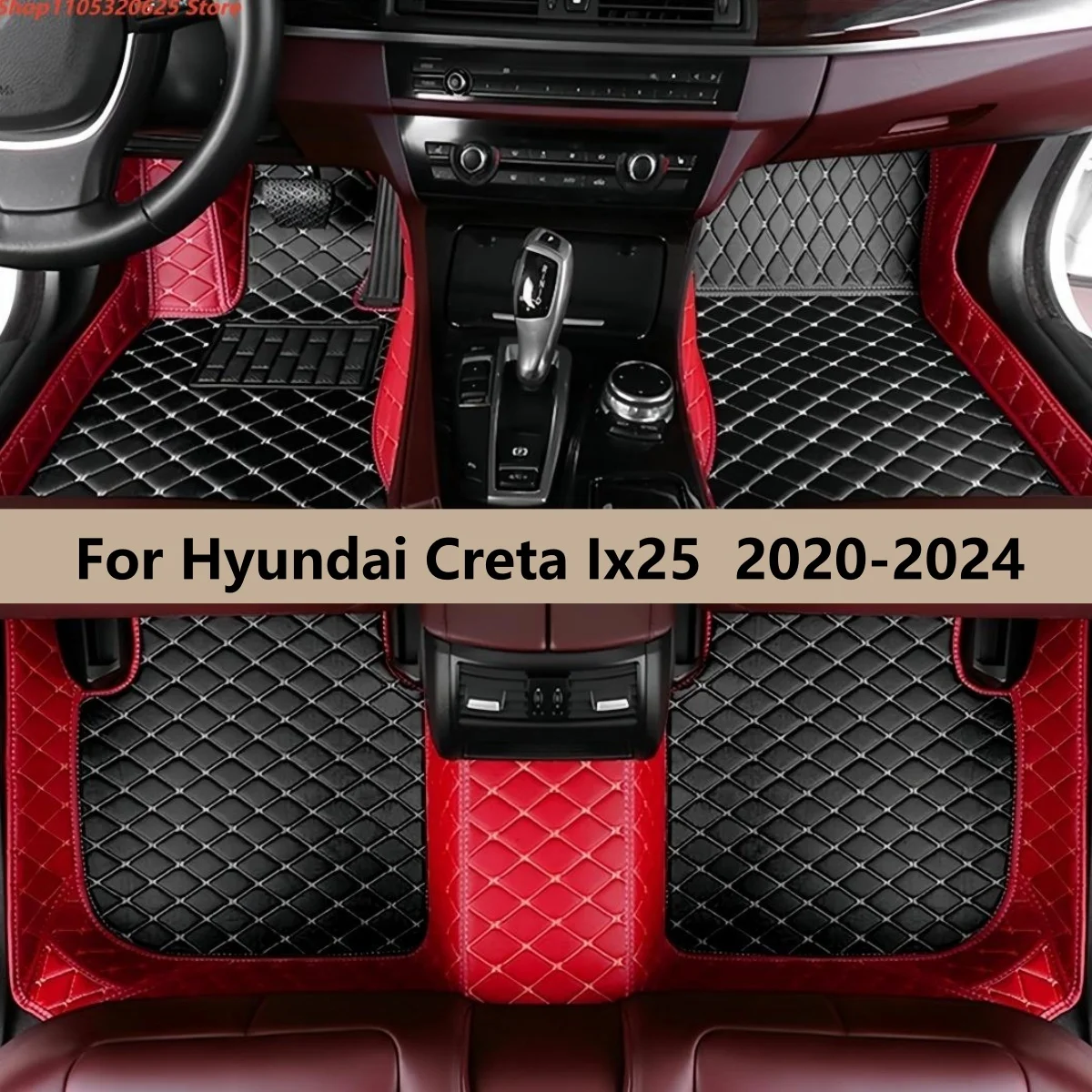 

Car Floor Mats For Hyundai Creta Ix25 Ix 25 2020 2021 2022 2023 2024 Auto Interior Accessories Product Automobiles Cover Product