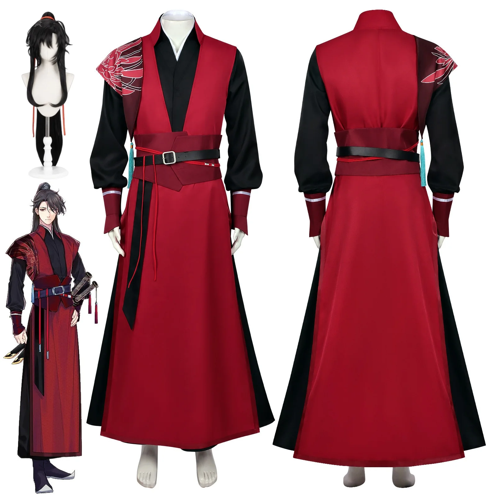 

The Hour of Lunar Radiance Hao Lianzhong Cosplay costume Wig