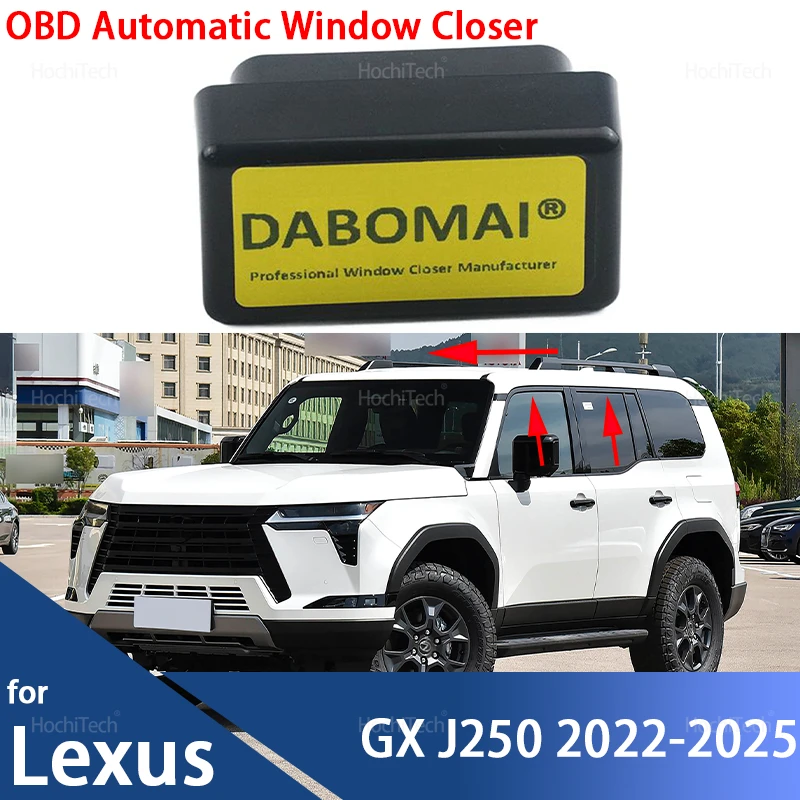 

Для Lexus GX J250 460 550 2022-2025: Модуль автоматического закрытия люка и подъема стекол (OBD) для тюнинга автомобиля