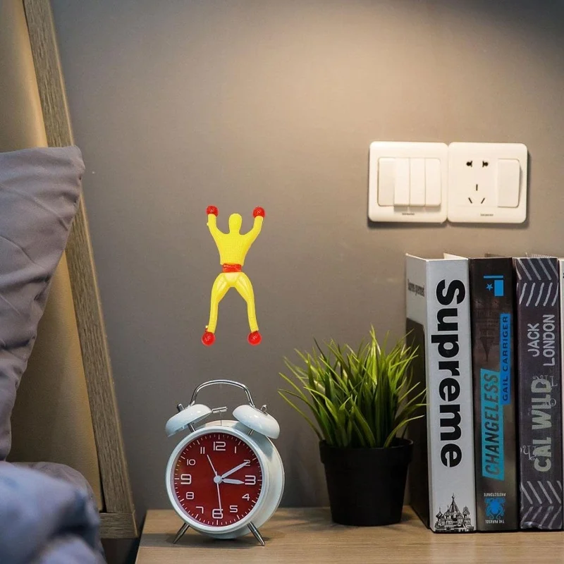 10/20/30 قطعة متسلق الجدار الأطفال حفلة مضحك اللعب الجدة لزجة جدار عيد الميلاد مفاجأة الهدايا الكبار لزجة مضحك الهدايا