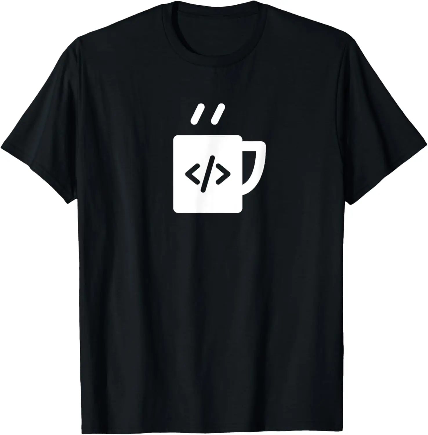 JavaScript Code Coffee Developer Programmer T-Shirt Unisex Summer Streetwear Tops Mens T Shirt Camiseta Hombre
