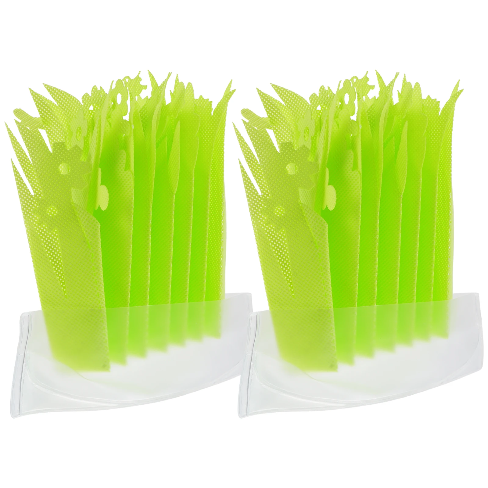 

2pcs Reptile Humidifiers High Humidity Terrarium Decor Faux Plant Washable Landscaping Tank Simulated Plants Pet Supplies