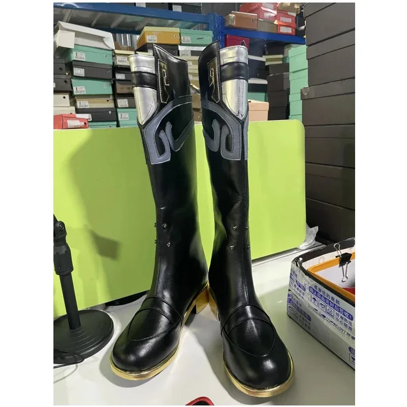 RealCos Game Honkai: Star Rail Jing Yuan أحذية كوسبلاي أحذية هونكاي إمباكت 3 كوسبلاي أحذية بدلة صينية قديمة للهالوين