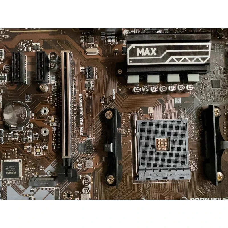 Used for MSI B450M PRO-VDH MAX AM4 Desktop Motherboard Full Functional Tested Working