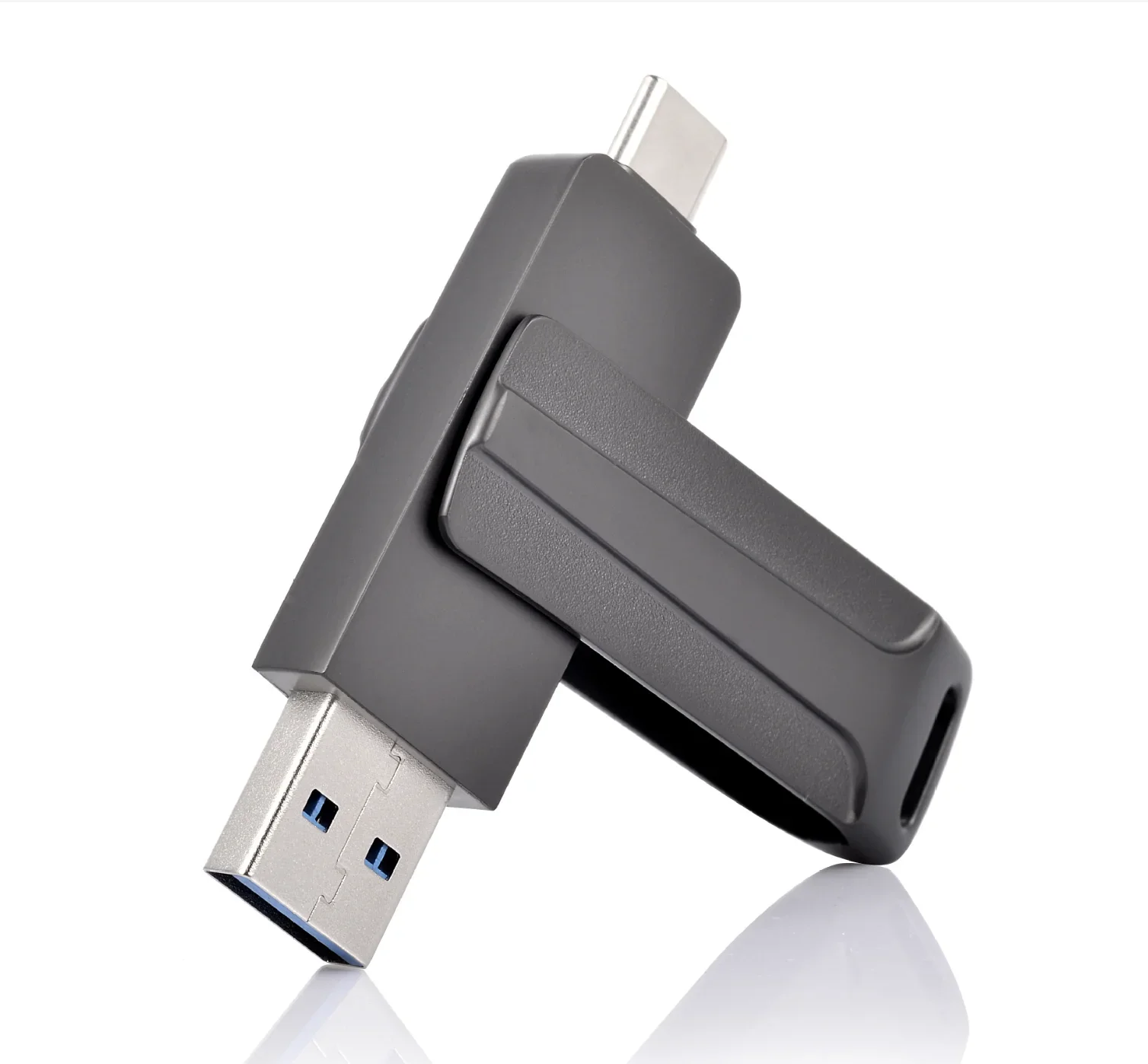 

Высококачественный металлический поворотный супер быстрый usb 3. 0 Gen2 usb флэш-накопитель реальный 1TB Type-C внешний SSD-накопитель