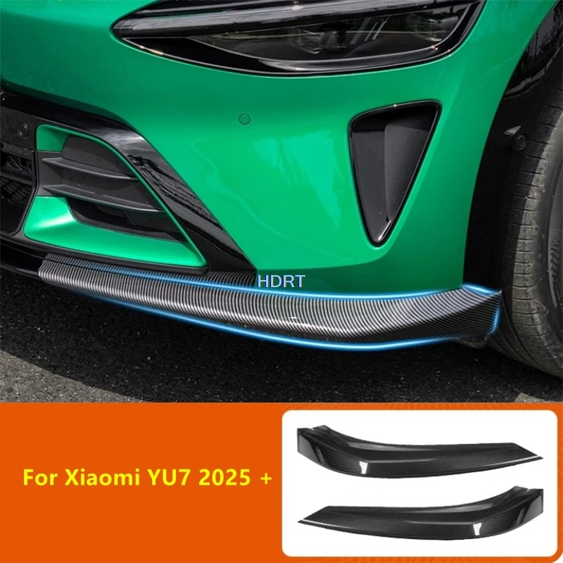 

Car Styling Front Bumper Corner Anti Collision Trim Protector Decoration Accessories Exterior Sticker Fit For Xiaomi YU7 2025 +