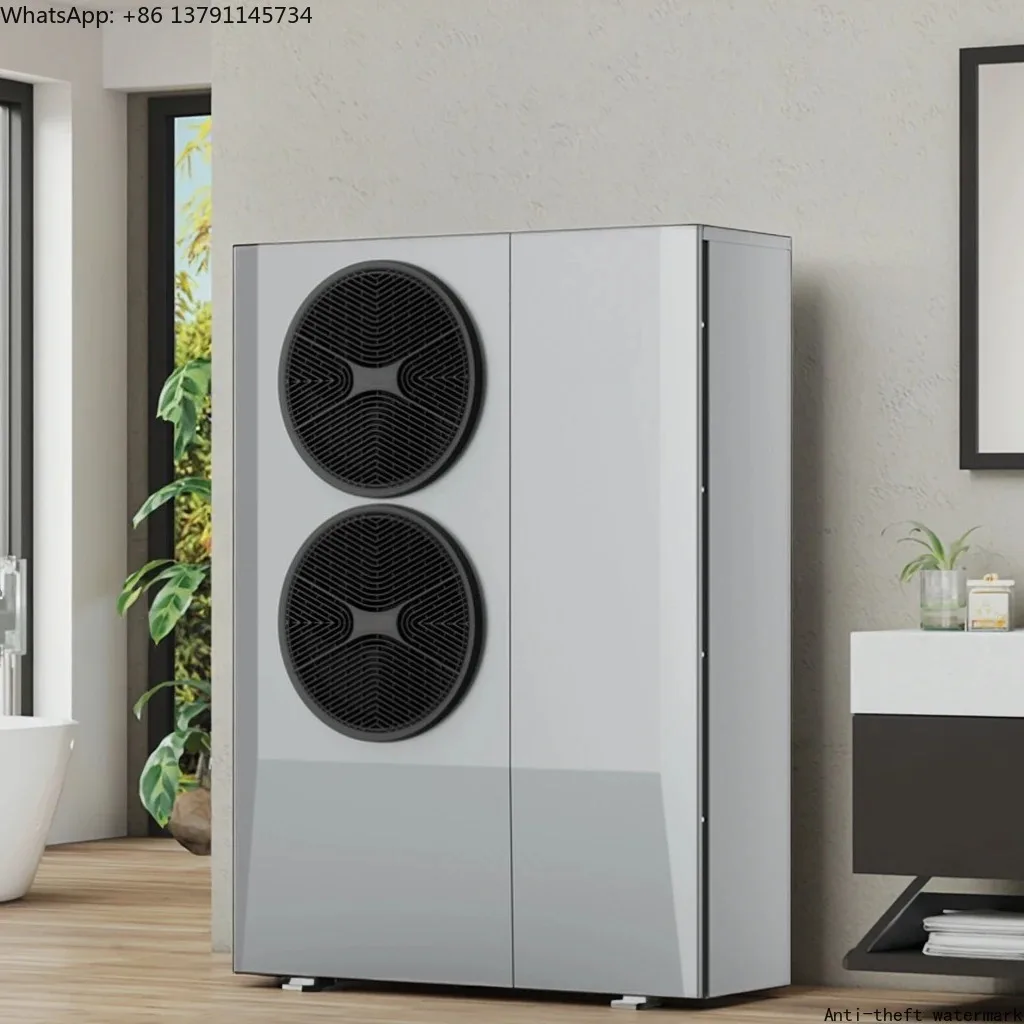 2026-R290 8kw 9kw 10kw 12kw DC Inverter Air Water Monobloc Heat Pump Electric 220v Wifi Controlled Household Use Water Heater