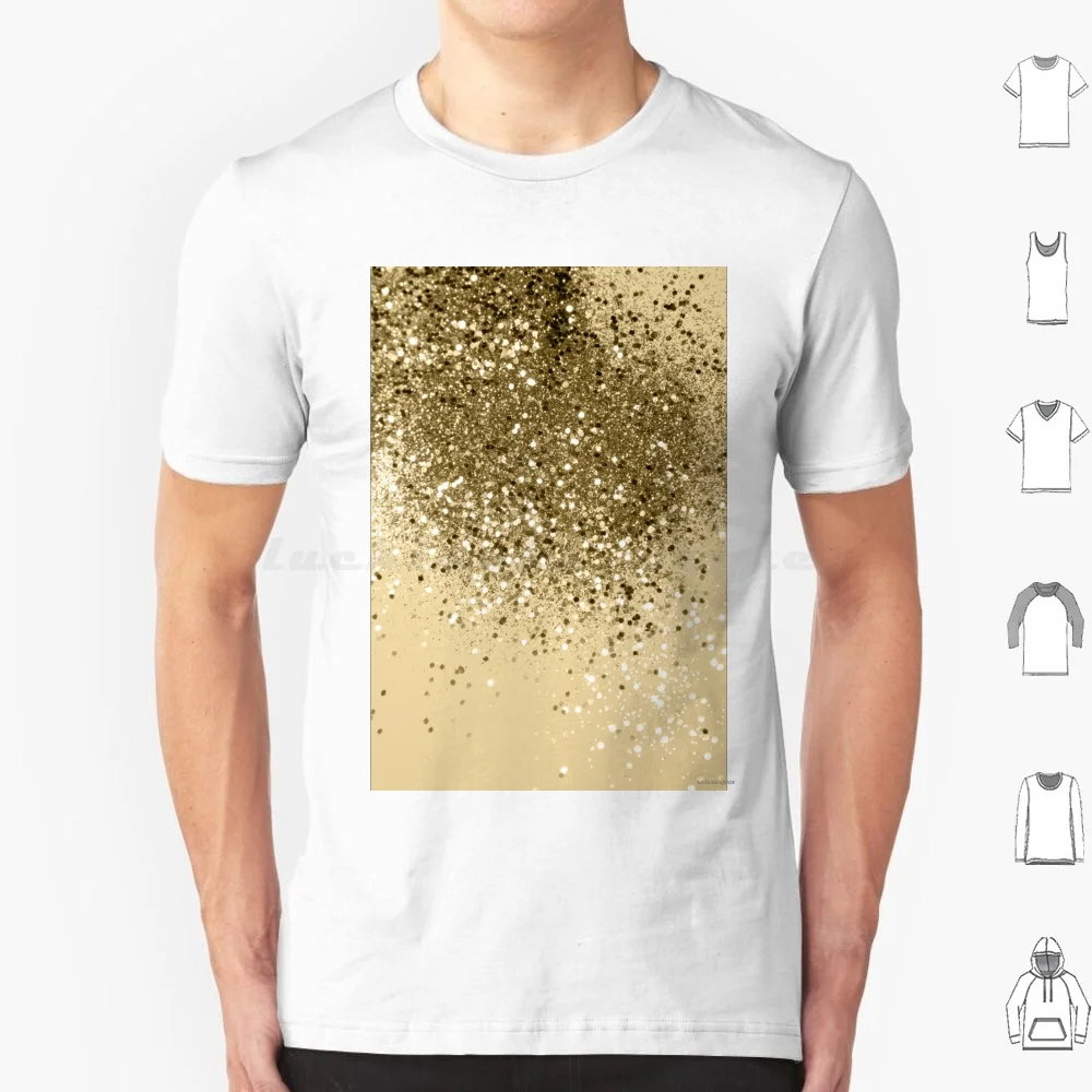 Cali Summer Vibes Lady Glitter #1 ( Faux Glitter ) #shiny #decor #art T Shirt Big Size 100% Cotton Color Digital Manipulation