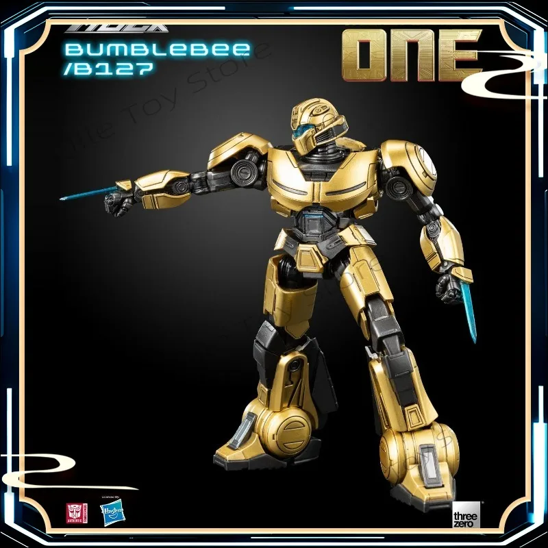 재고 있음 Threezero MDLX-class Transformers Yellow Bee B127 3Z08400W0 이동식 액션 피규어 컬렉션 선물