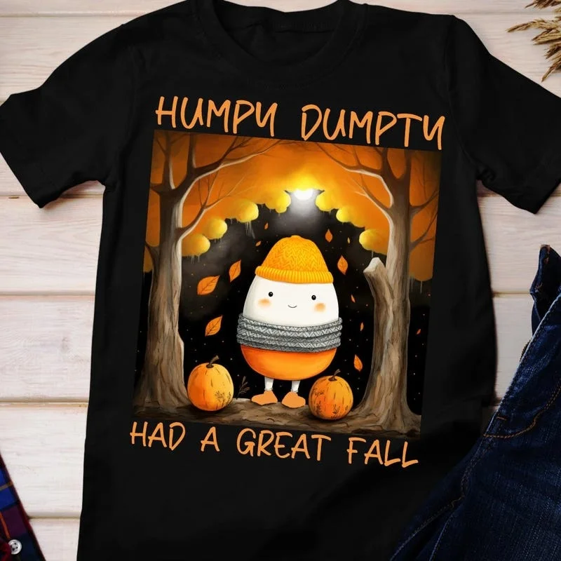 تي شيرت مضحك للجنسين 100% بوليستر، خلفية سوداء، صورة فارغة تمامًا، قميص علوي بأكمام قصيرة يسمح بالتهوية، خط عنق مستدير #1