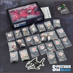 FOR SH Studio Detail-up Set For MG Sazabi Ver Ka Metal Joint Luxury Modification For Mobile Suit Models Toys Metal Accessories