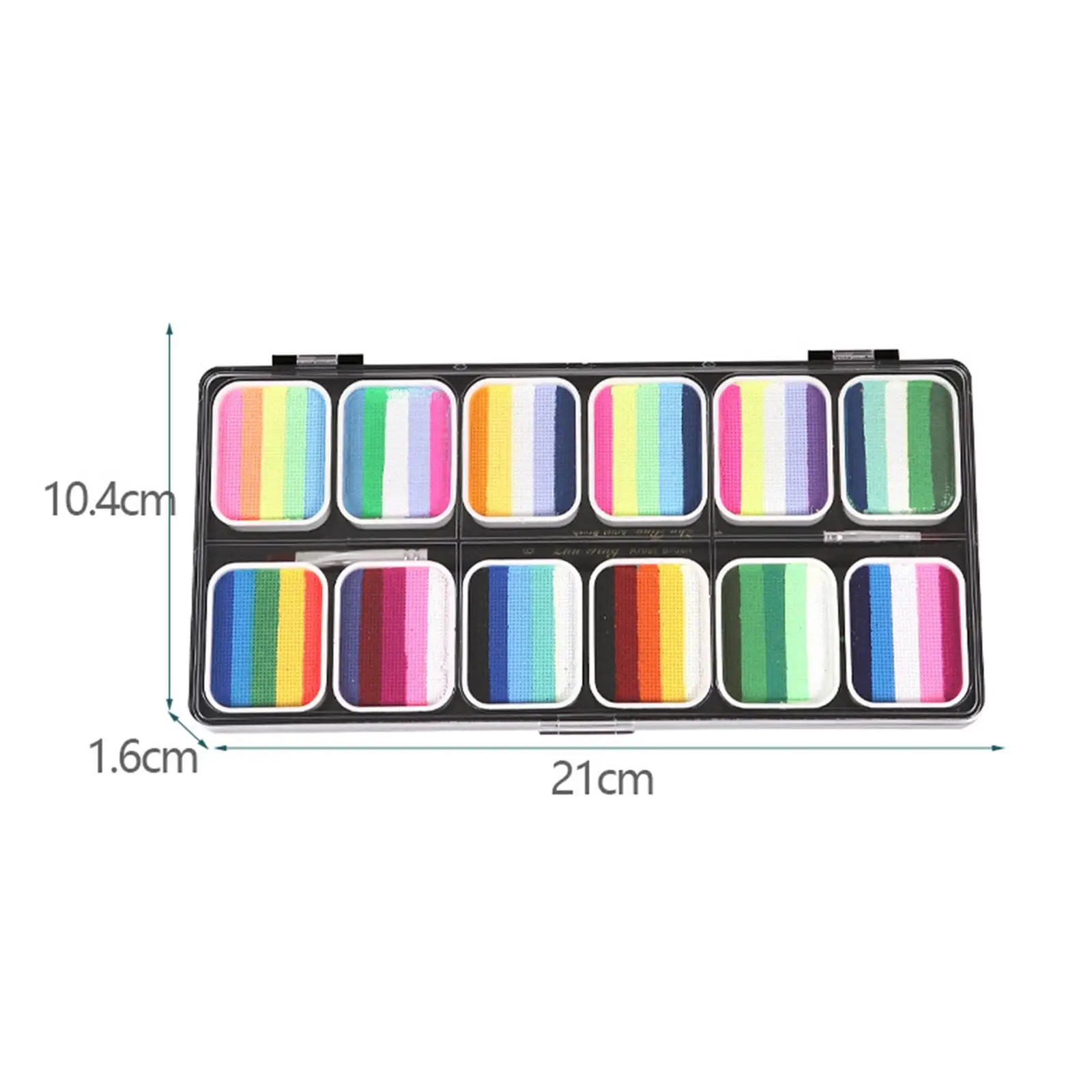 Face Paint Palette Makeup Set High Saturation DIY Painting Bright Color