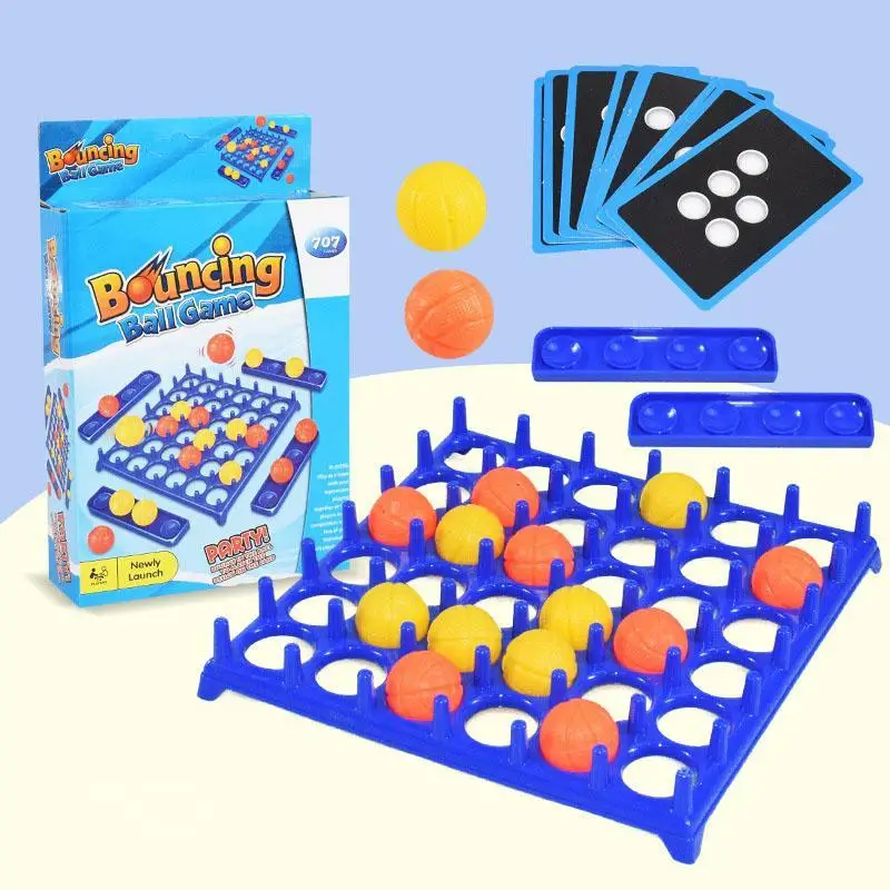 Palla rimbalzante gioco per feste famiglia rimbalzo giochi di sfida forniture per feste in famiglia giocattolo rimbalzante da tavolo regali per bambini per la famiglia